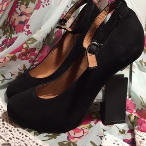Jeffrey Campbell Suede Heel